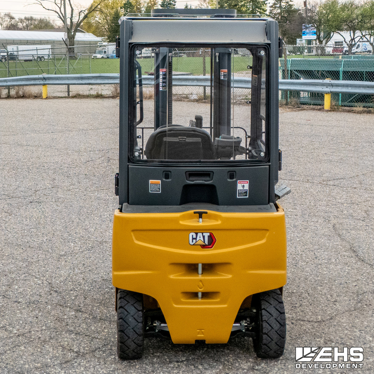 Polycarbonate Rear Windshield For CAT® Forklift Trucks
