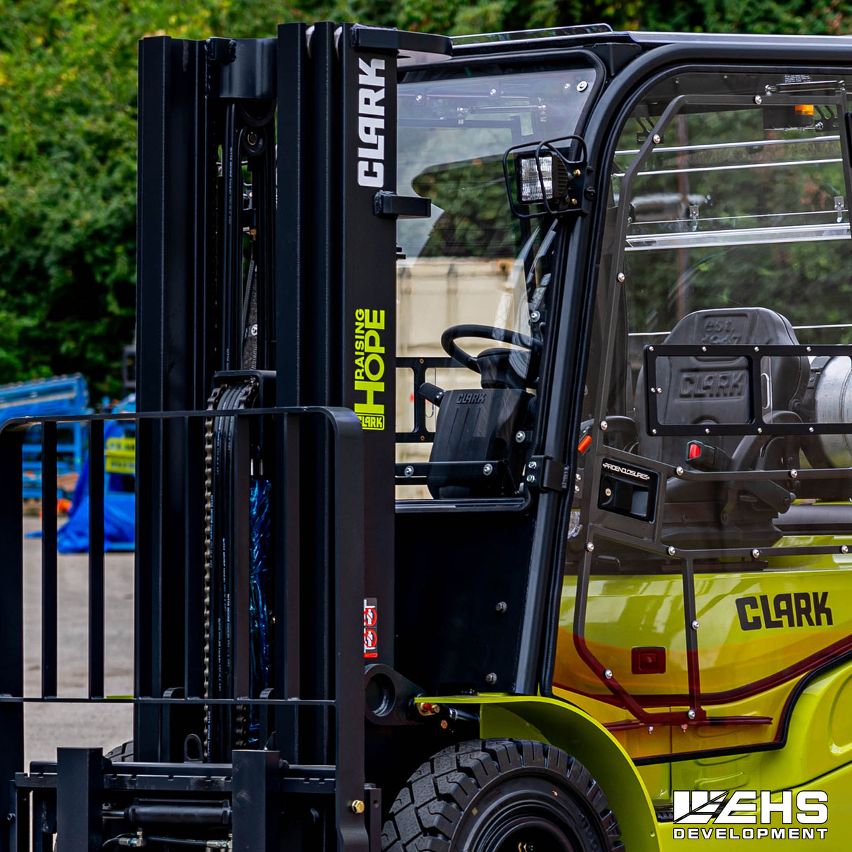 Polycarbonate Windshield For Clark Forklifts