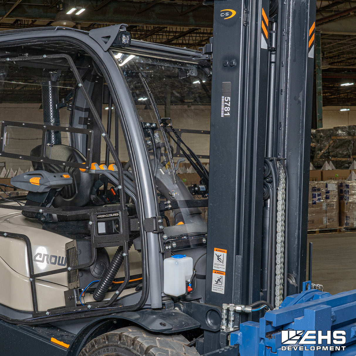 Polycarbonate Windshield For Crown Forklifts