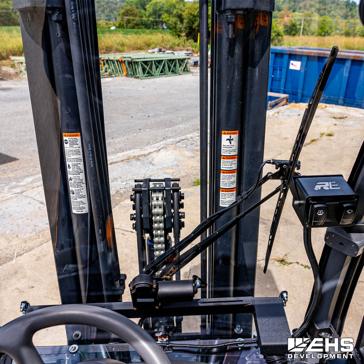 Polycarbonate Windshield For Crown Forklifts