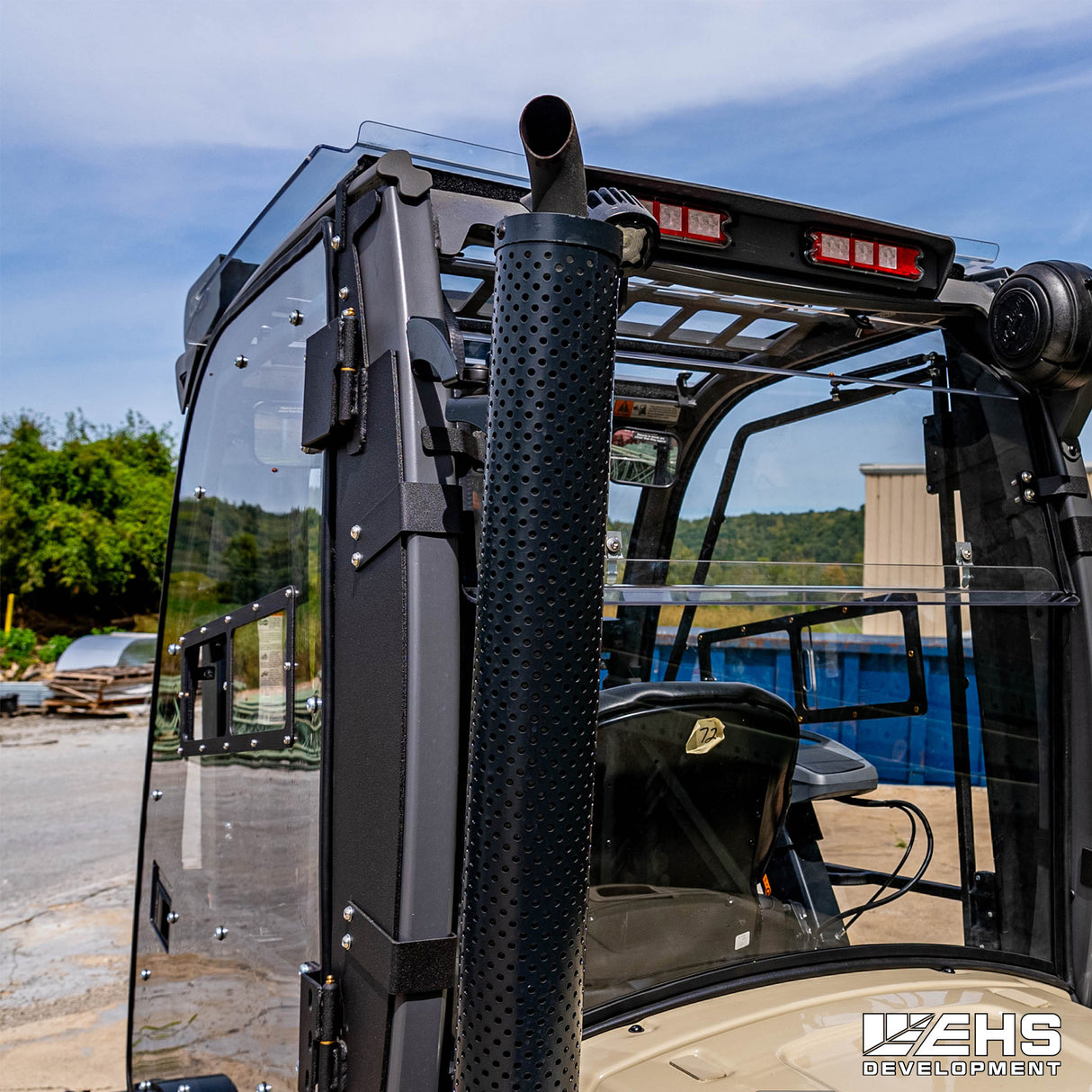 Crown Forklift Rear Windshield