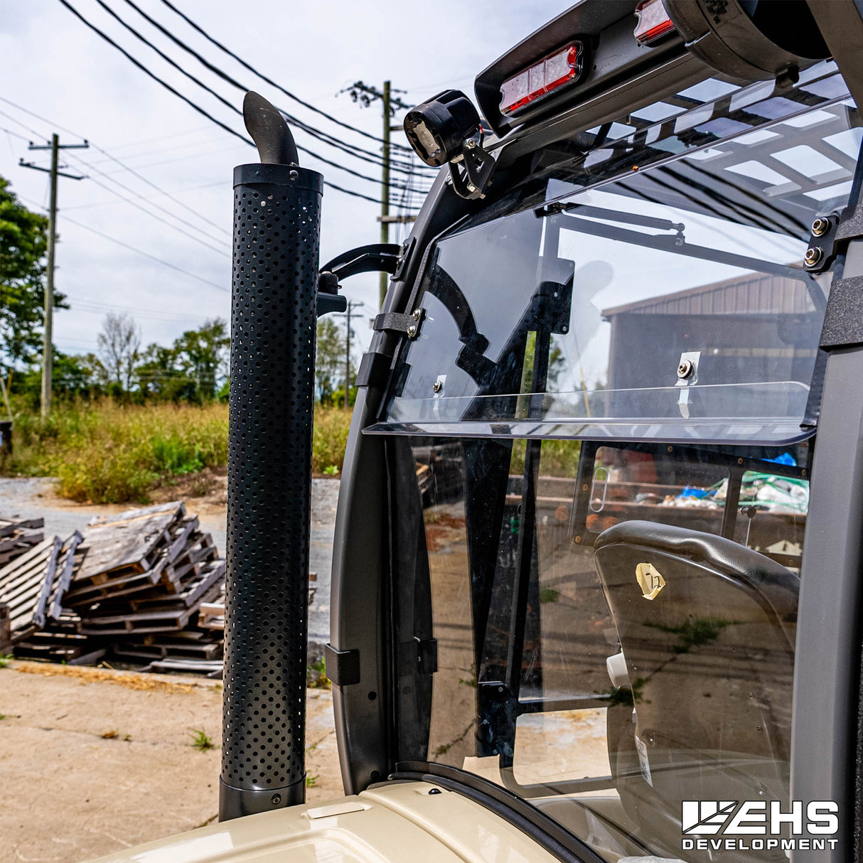 Crown Forklift Rear Windshield