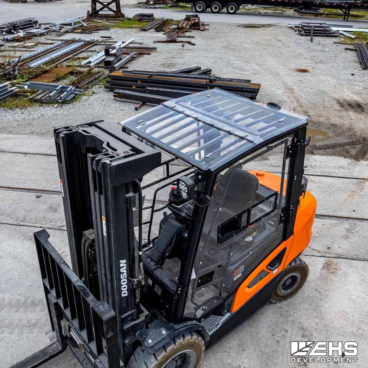 Polycarbonate Roof For Doosan Forklifts