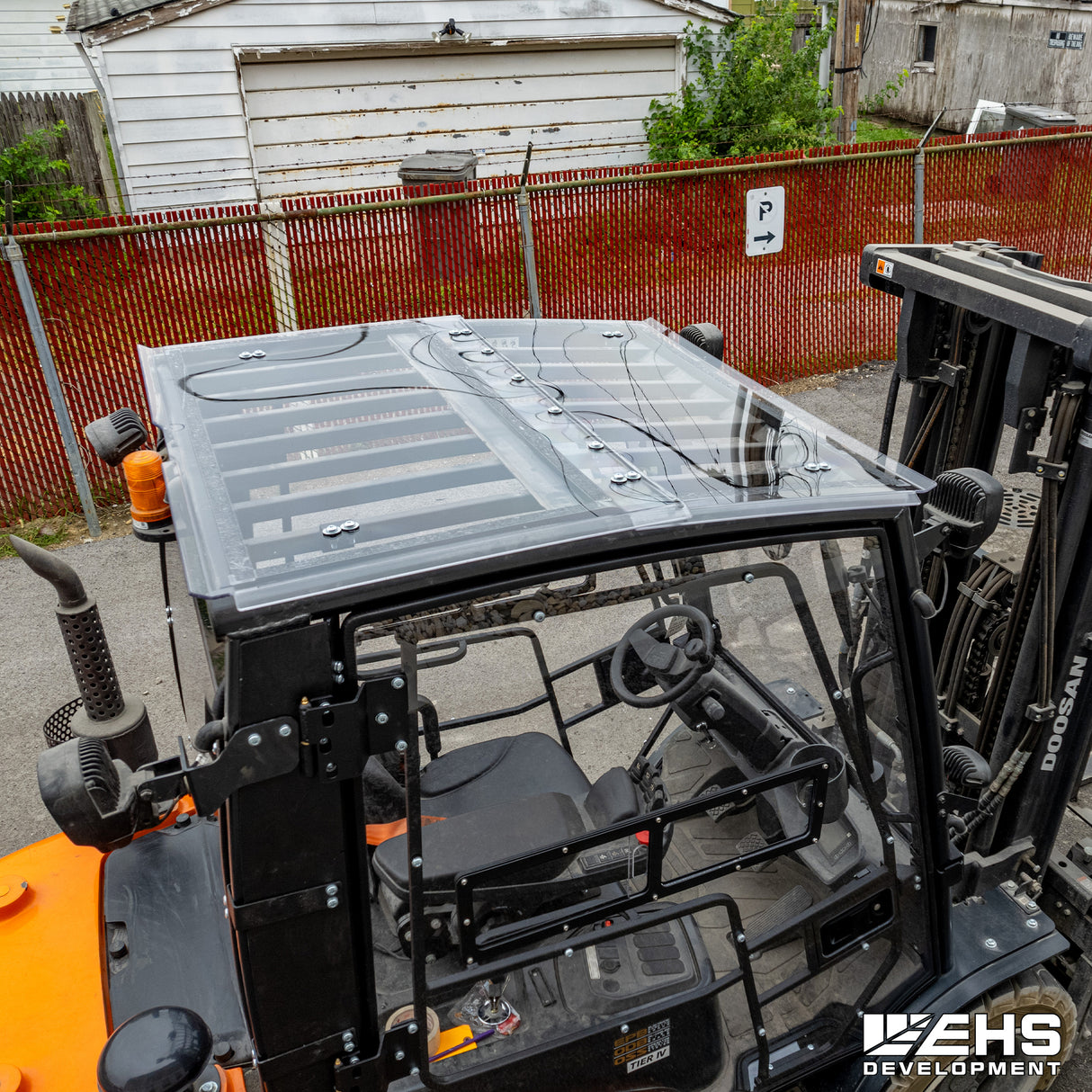 Polycarbonate Roof For Doosan Forklifts