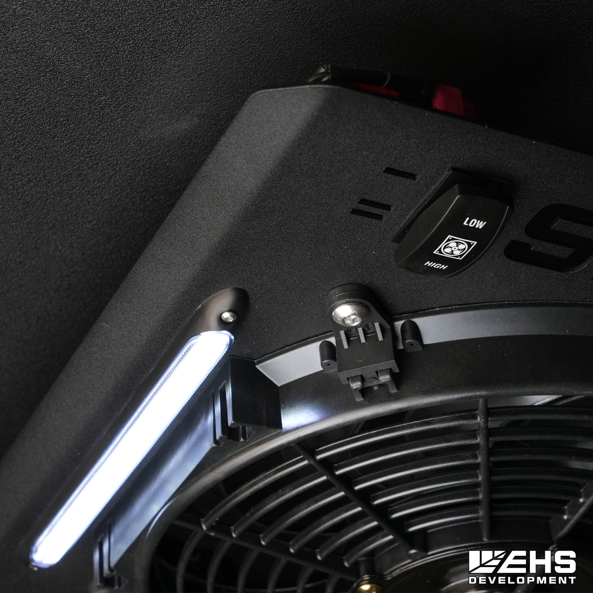 EHS Zero-Turn Mower/Tractor Canopy Fan with LED Lights