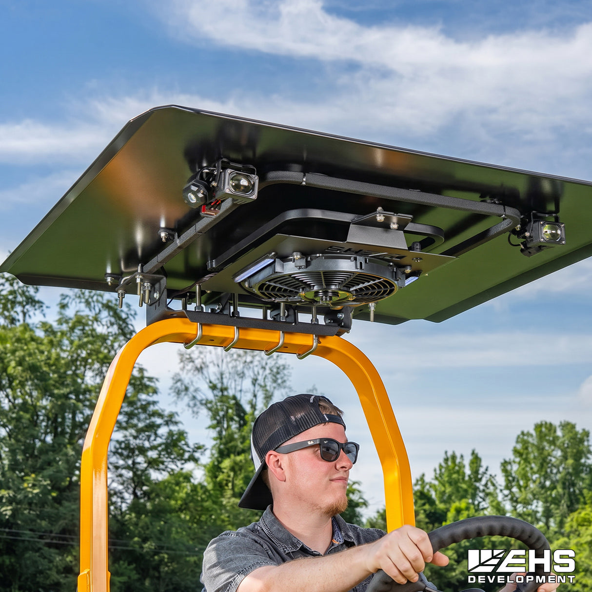 EHS LitePro HDPE Canopy — Zero Turn & Tractor