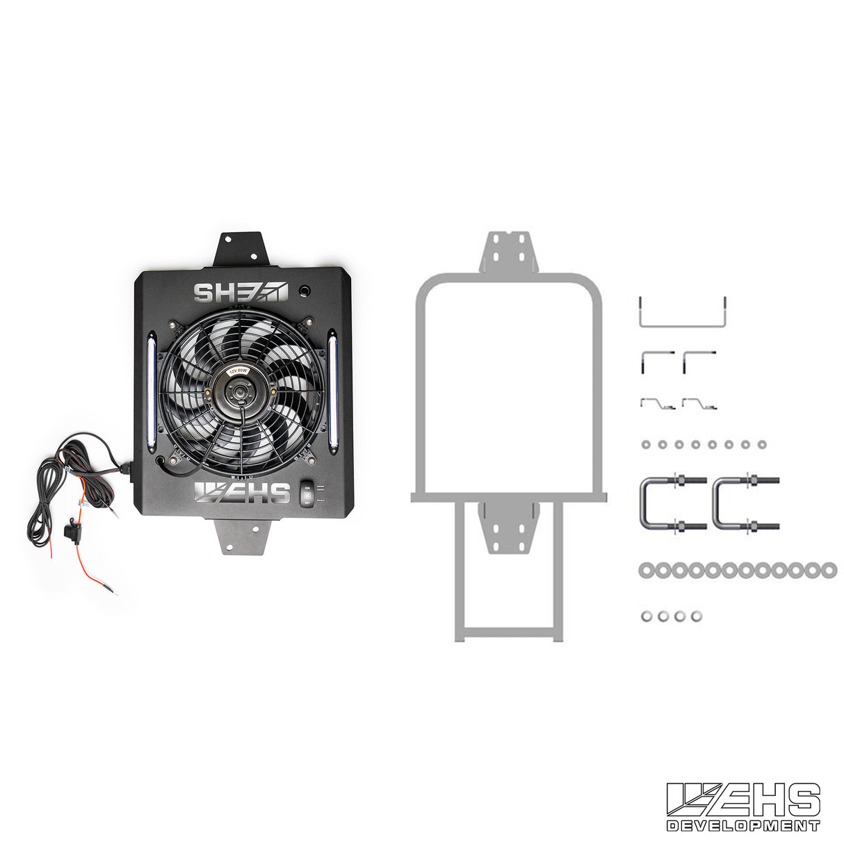 EHS Zero-Turn Mower/Tractor Canopy Fan with LED Lights