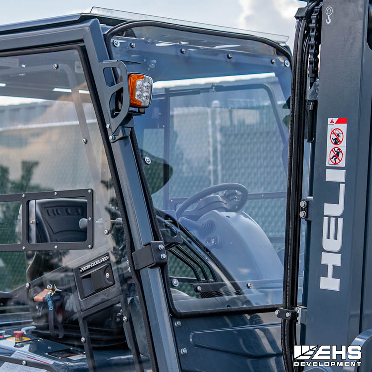 Polycarbonate Windshield For Heli Forklifts