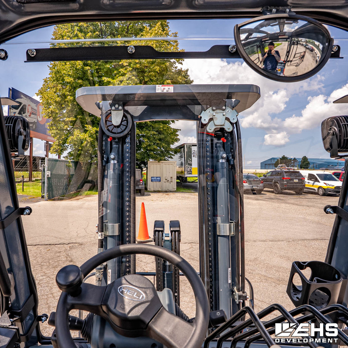 Polycarbonate Windshield For Heli Forklifts