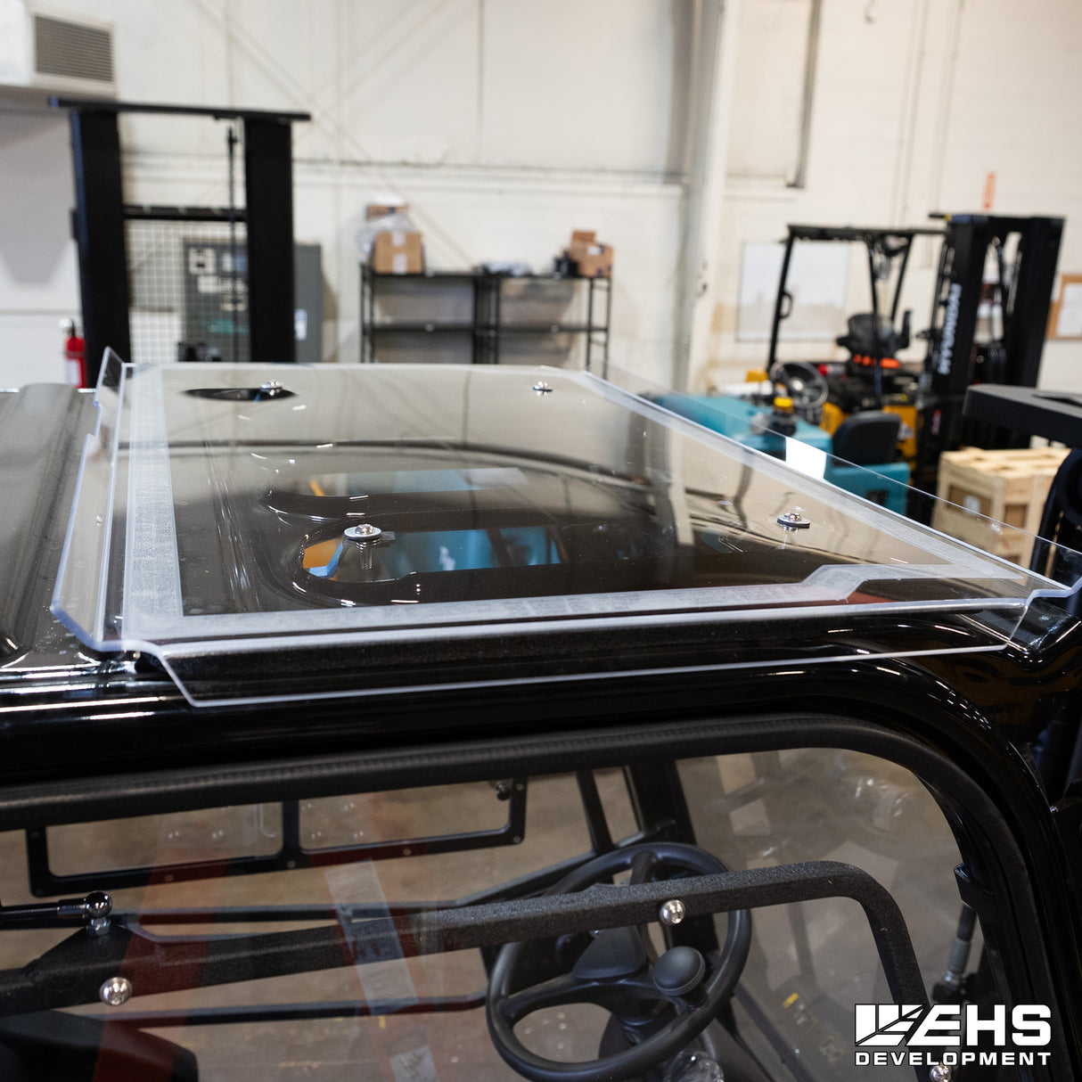 Polycarbonate Roof For Hyundai Forklifts