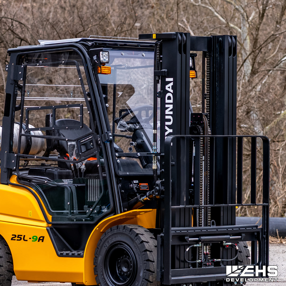 Polycarbonate Windshield For Hyundai Forklifts