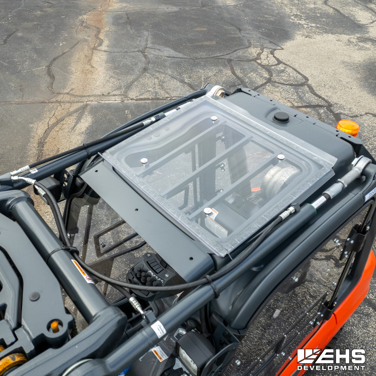 Polycarbonate Roof For Linde Forklifts