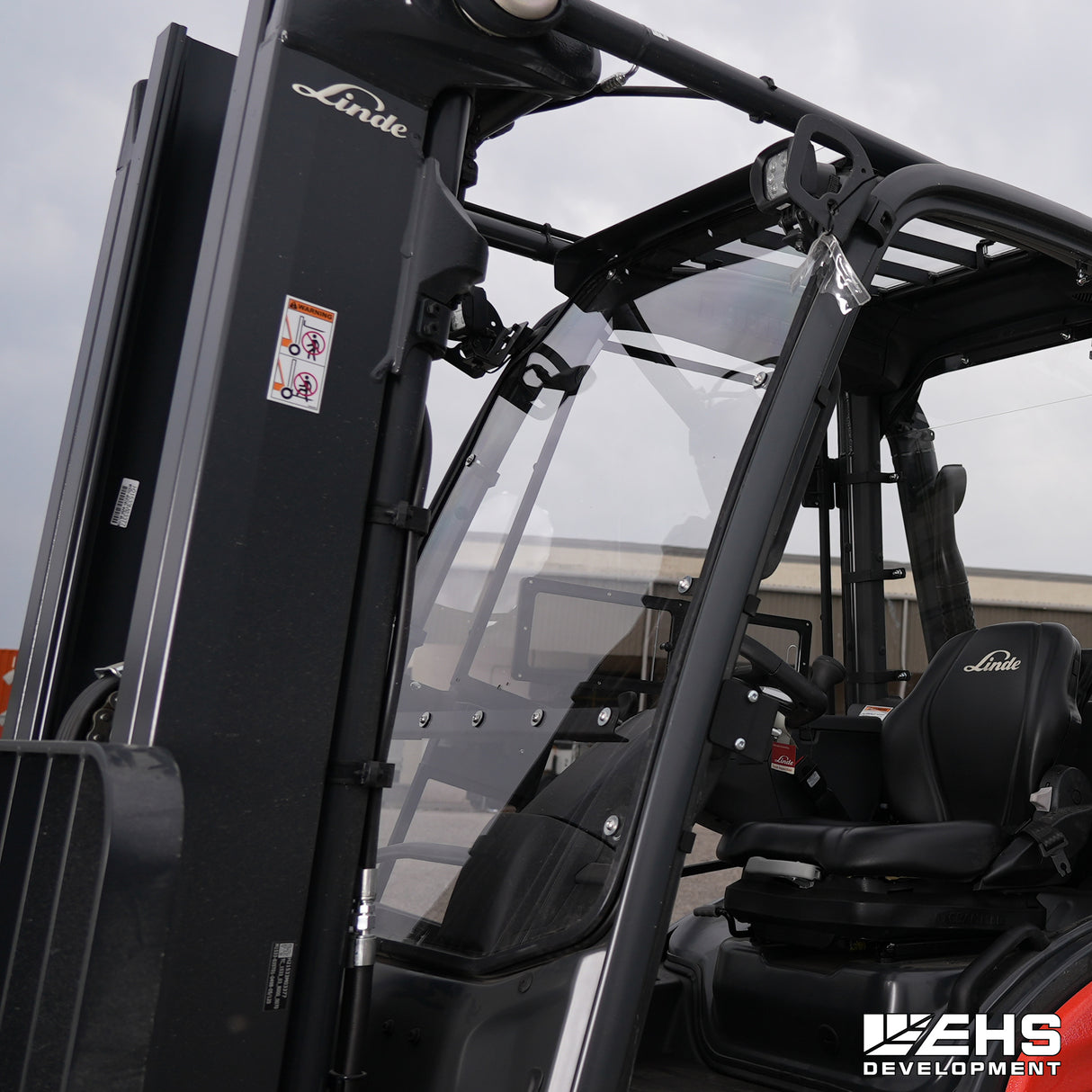 Polycarbonate Windshield For Linde Forklifts