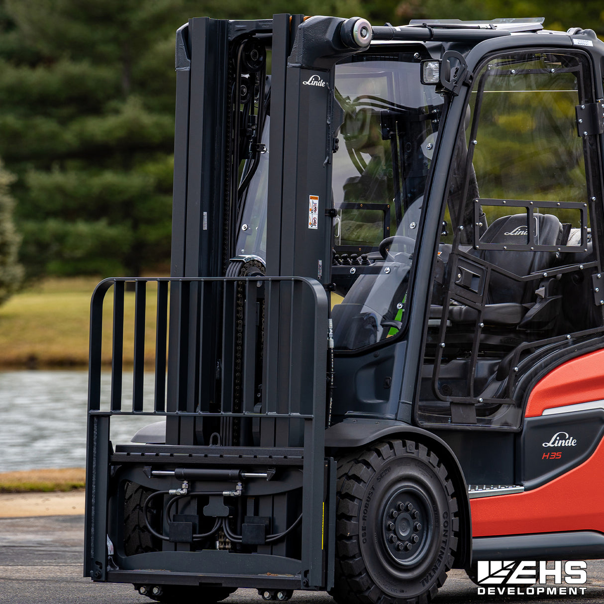 Polycarbonate Windshield For Linde Forklifts