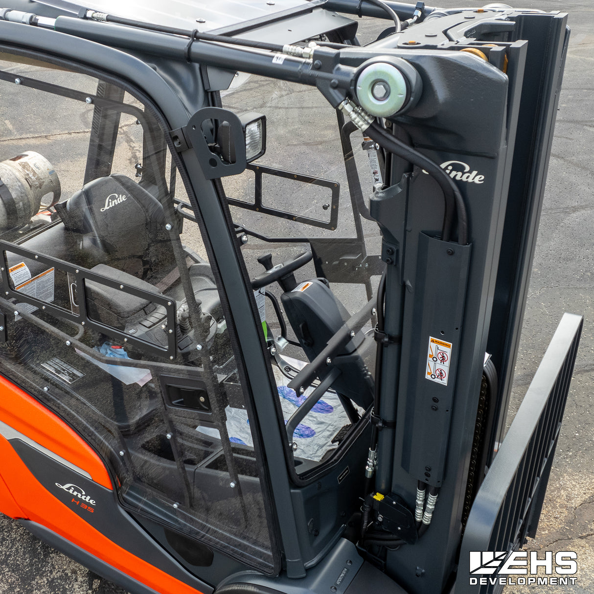 Polycarbonate Windshield For Linde Forklifts