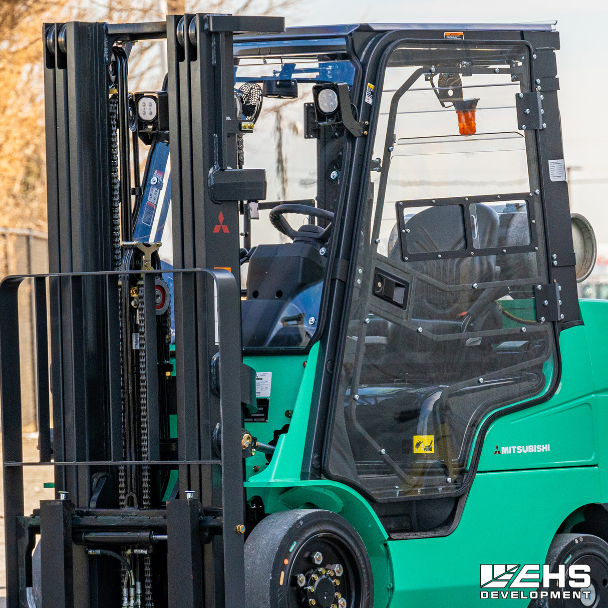 Polycarbonate Windshield For Mitsubishi Forklifts