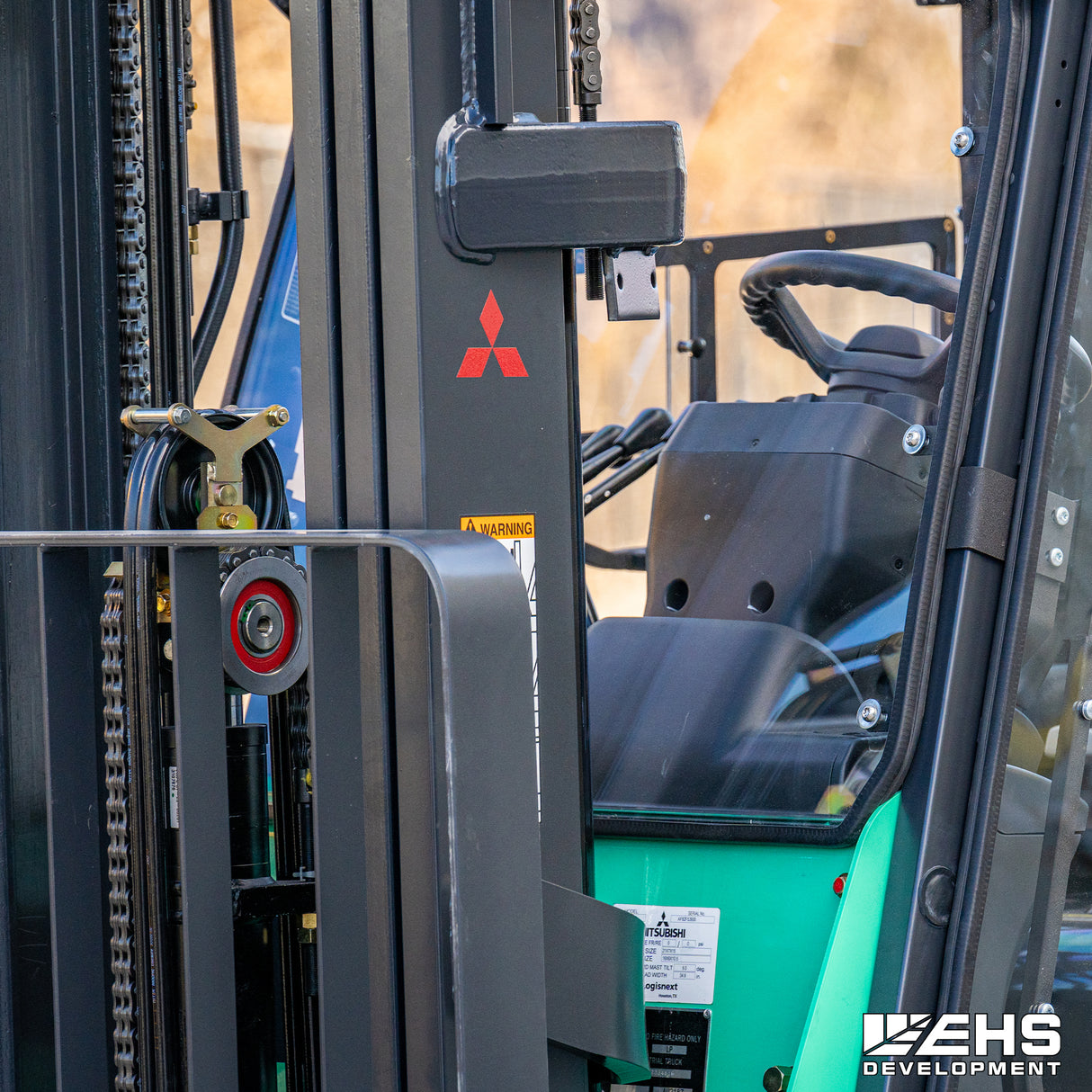 Polycarbonate Windshield For Mitsubishi Forklifts