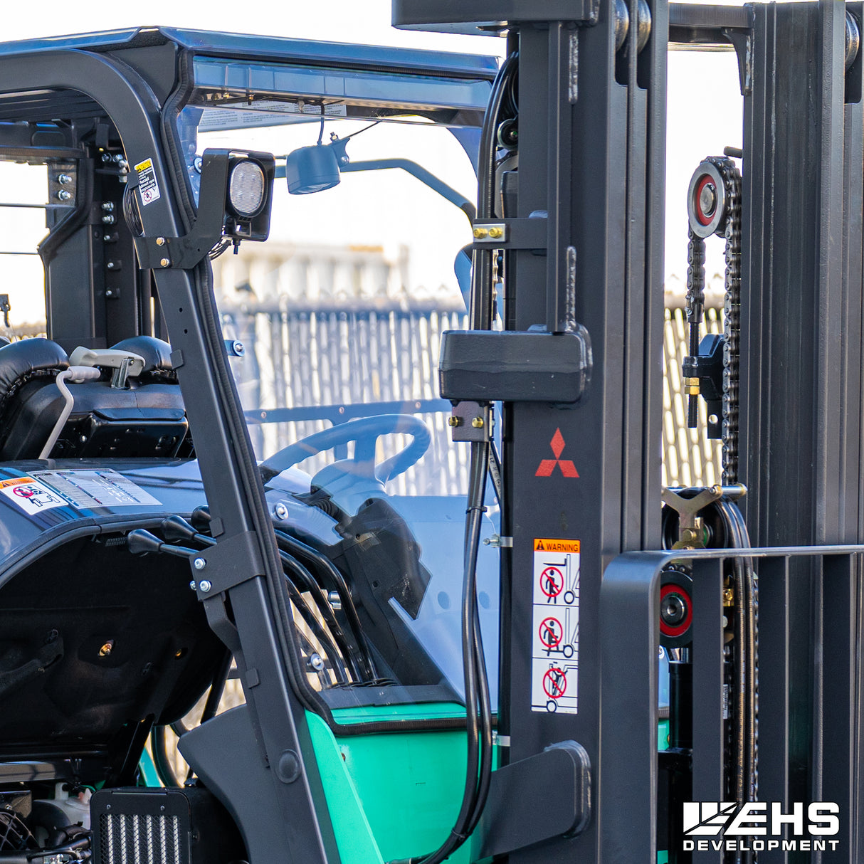 Polycarbonate Windshield For Mitsubishi Forklifts