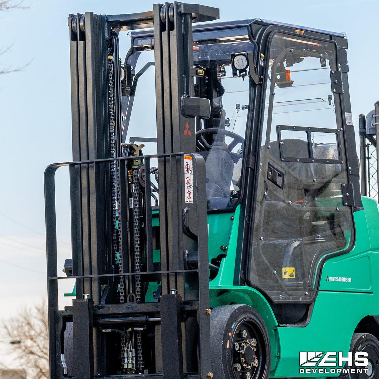 Polycarbonate Windshield For Mitsubishi Forklifts