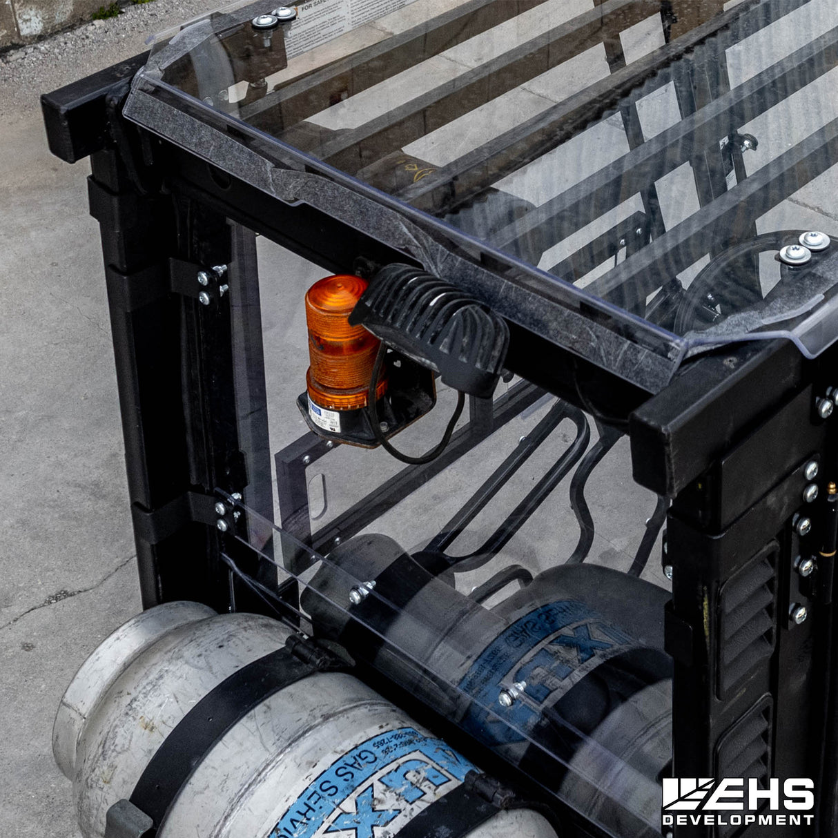Mitsubishi Forklift Rear Windshield