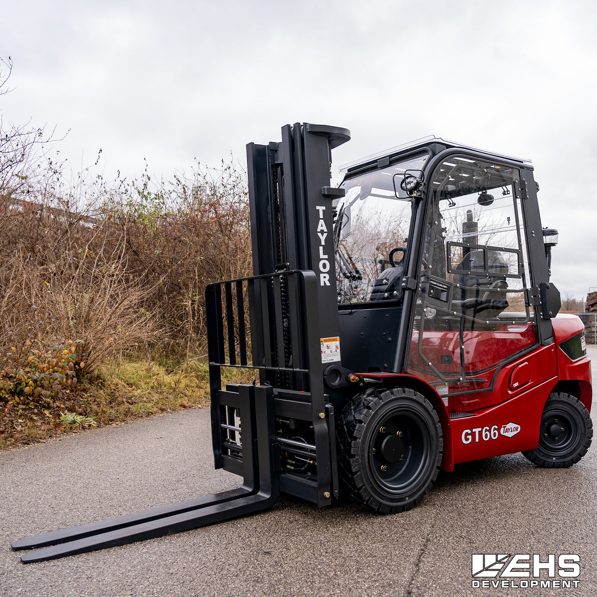 Polycarbonate Windshield For Taylor Forklifts