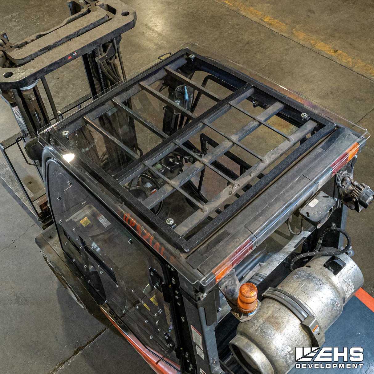 Polycarbonate Roof For Toyota Forklifts