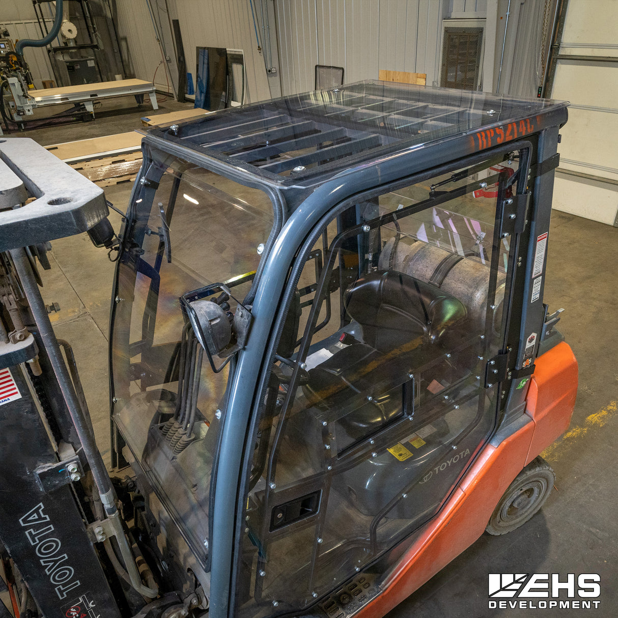 Polycarbonate Roof For Toyota Forklifts