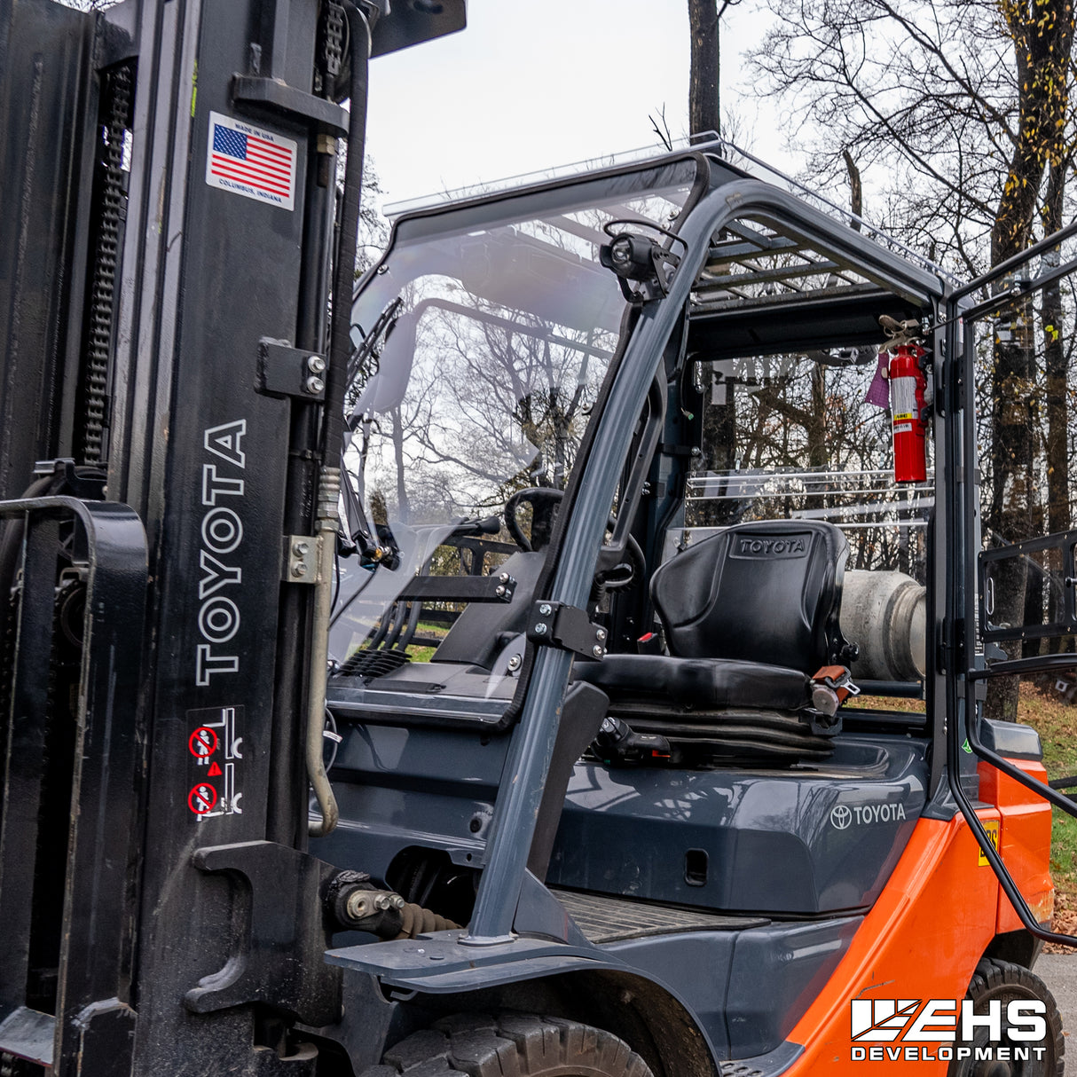 Polycarbonate Windshield For Toyota Forklifts