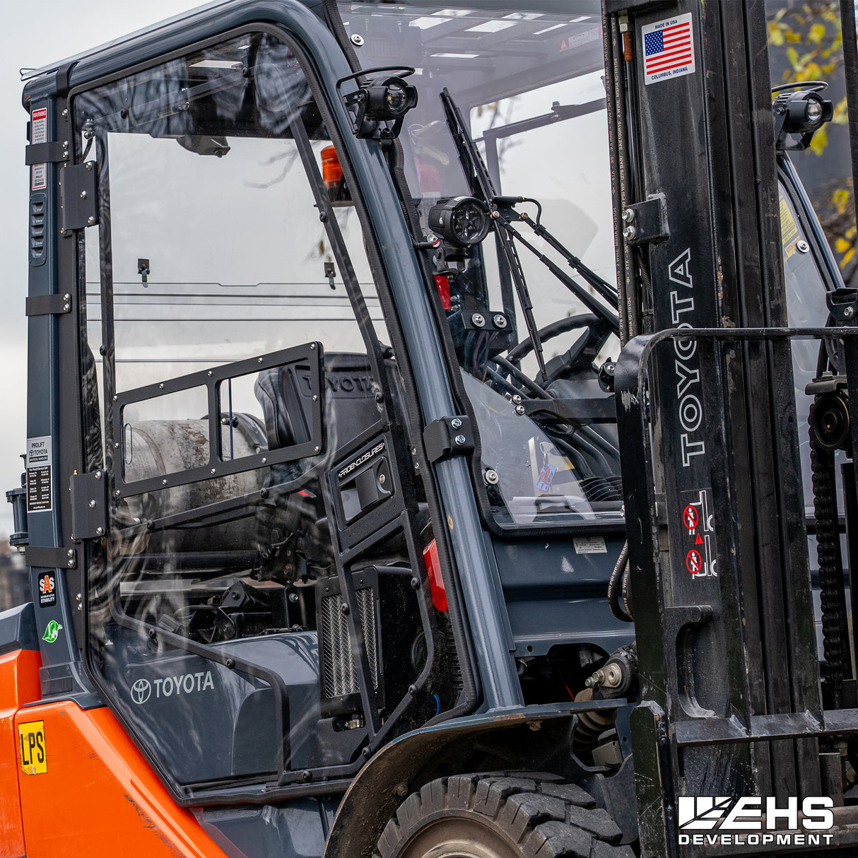 Polycarbonate Windshield For Toyota Forklifts