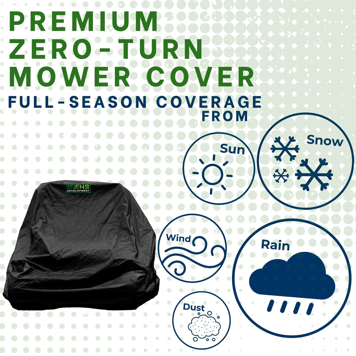 Zero-Turn Lawn Mower Cover