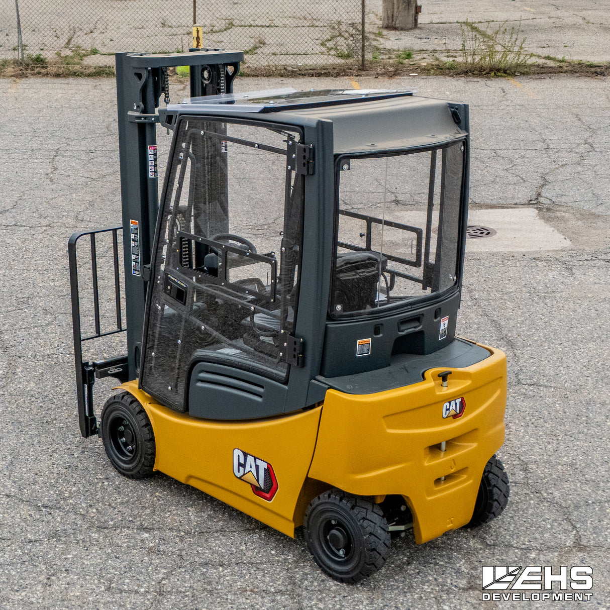 Polycarbonate Rear Windshield For CAT® Forklift Trucks