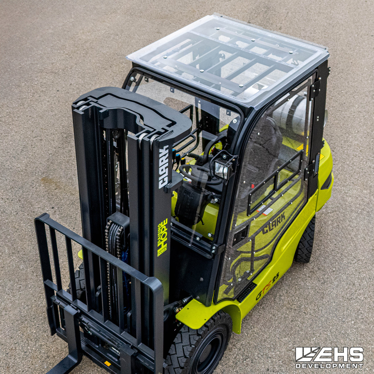 Polycarbonate Roof For Clark Forklifts