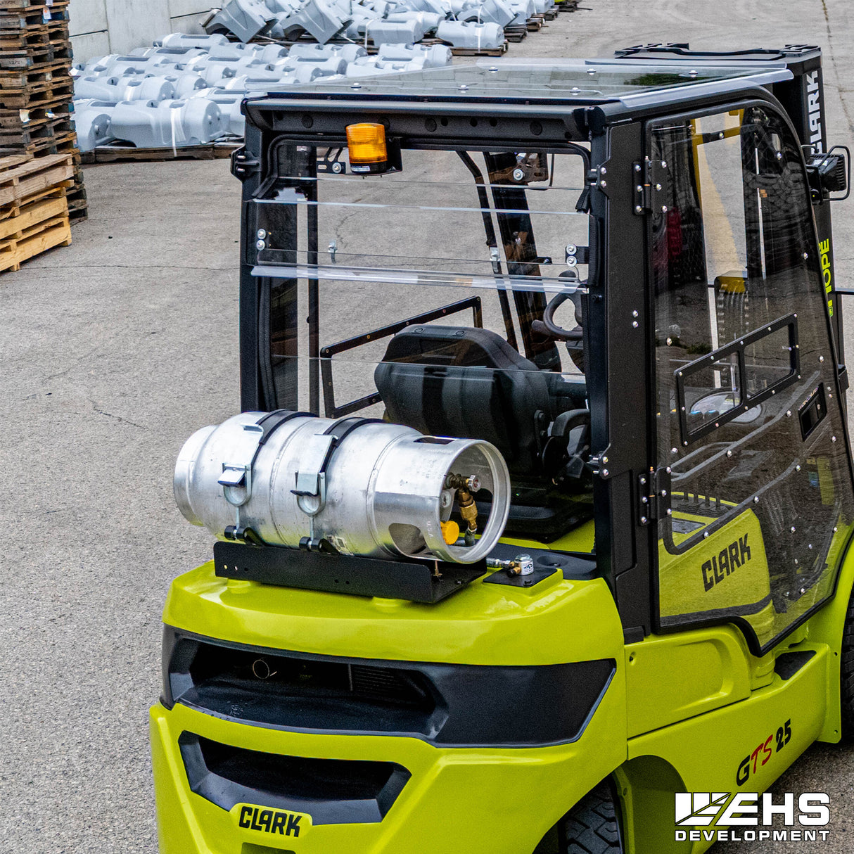 CLARK Forklift Rear Windshield