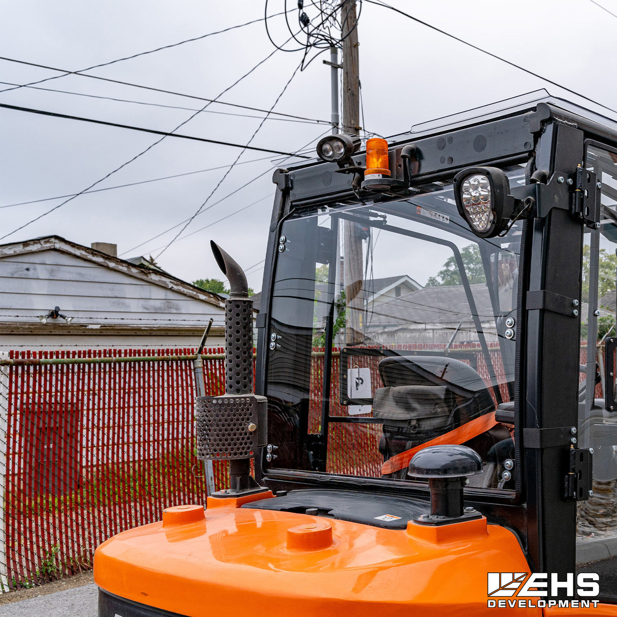 Doosan Forklift Rear Windshield