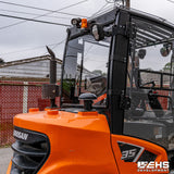 Doosan Forklift Rear Windshield