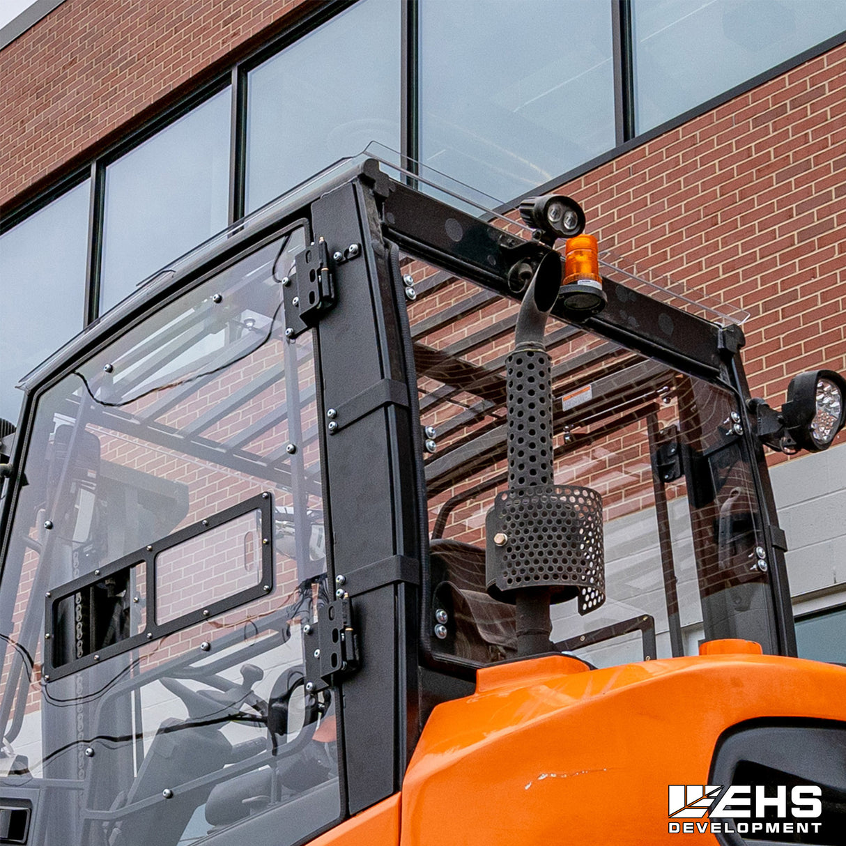 Doosan Forklift Rear Windshield