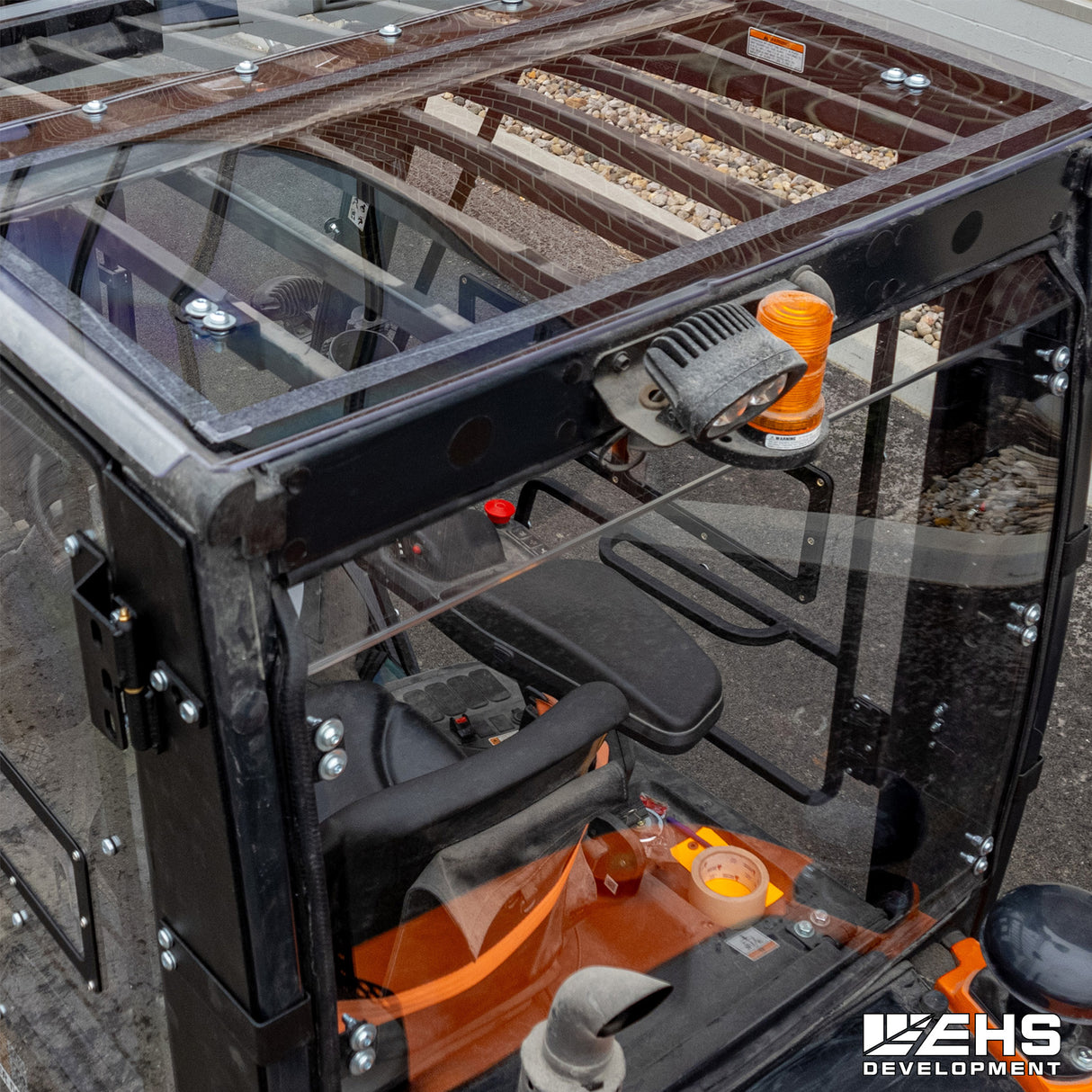 Doosan Forklift Rear Windshield