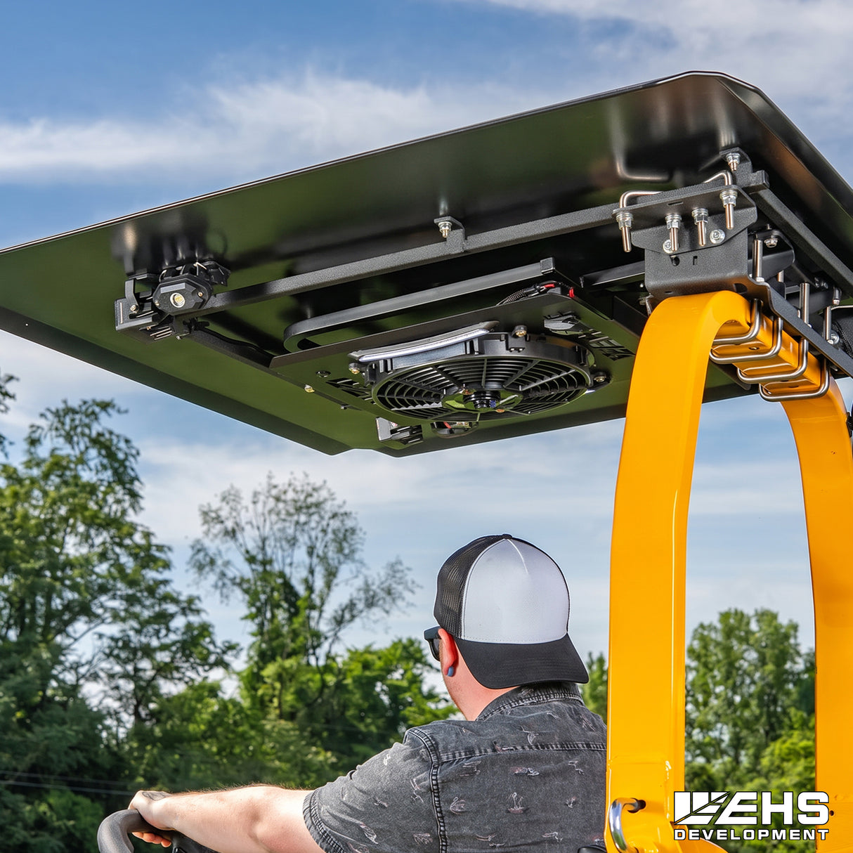 EHS LitePro HDPE Canopy — Zero Turn & Tractor