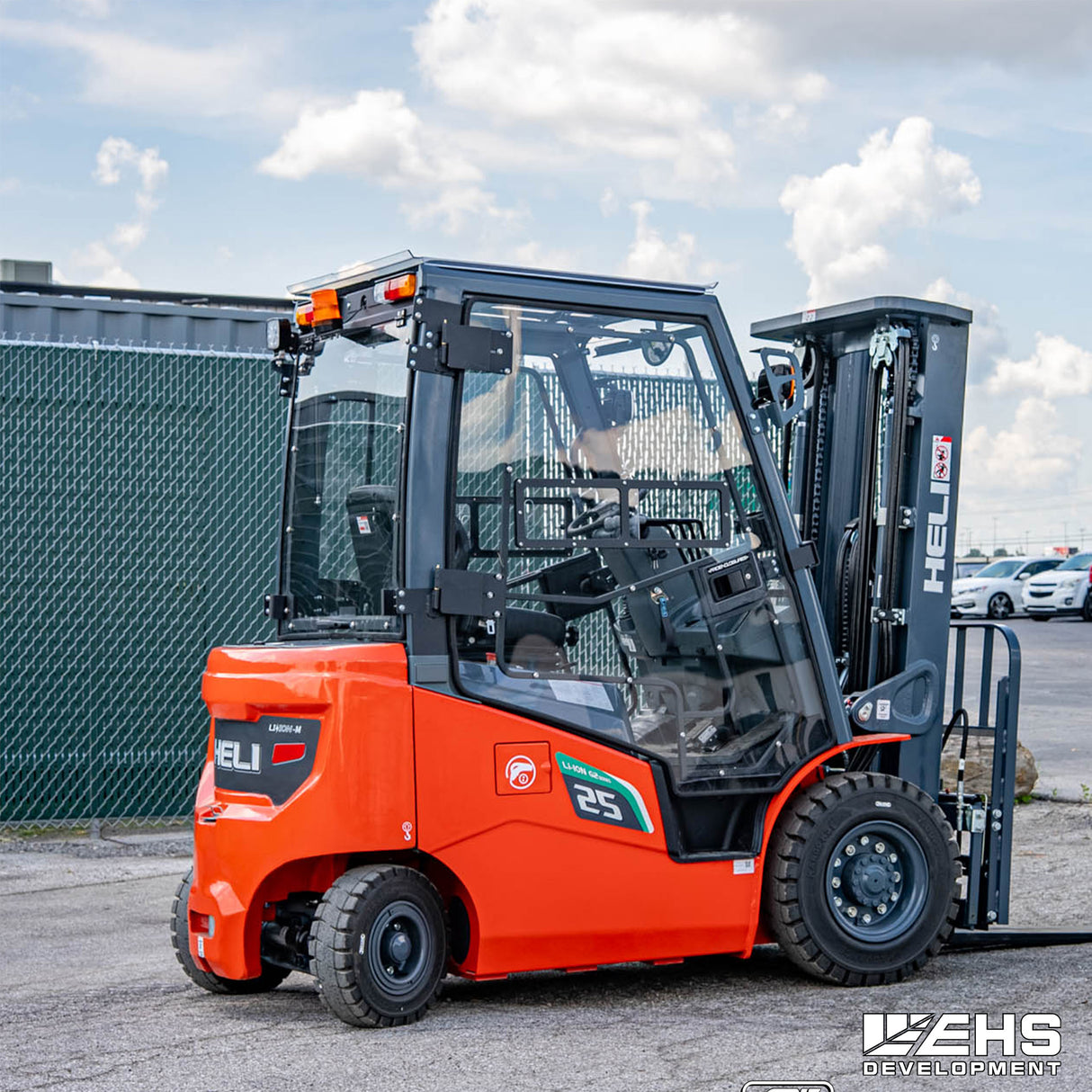 Heli Forklift Rear Windshield