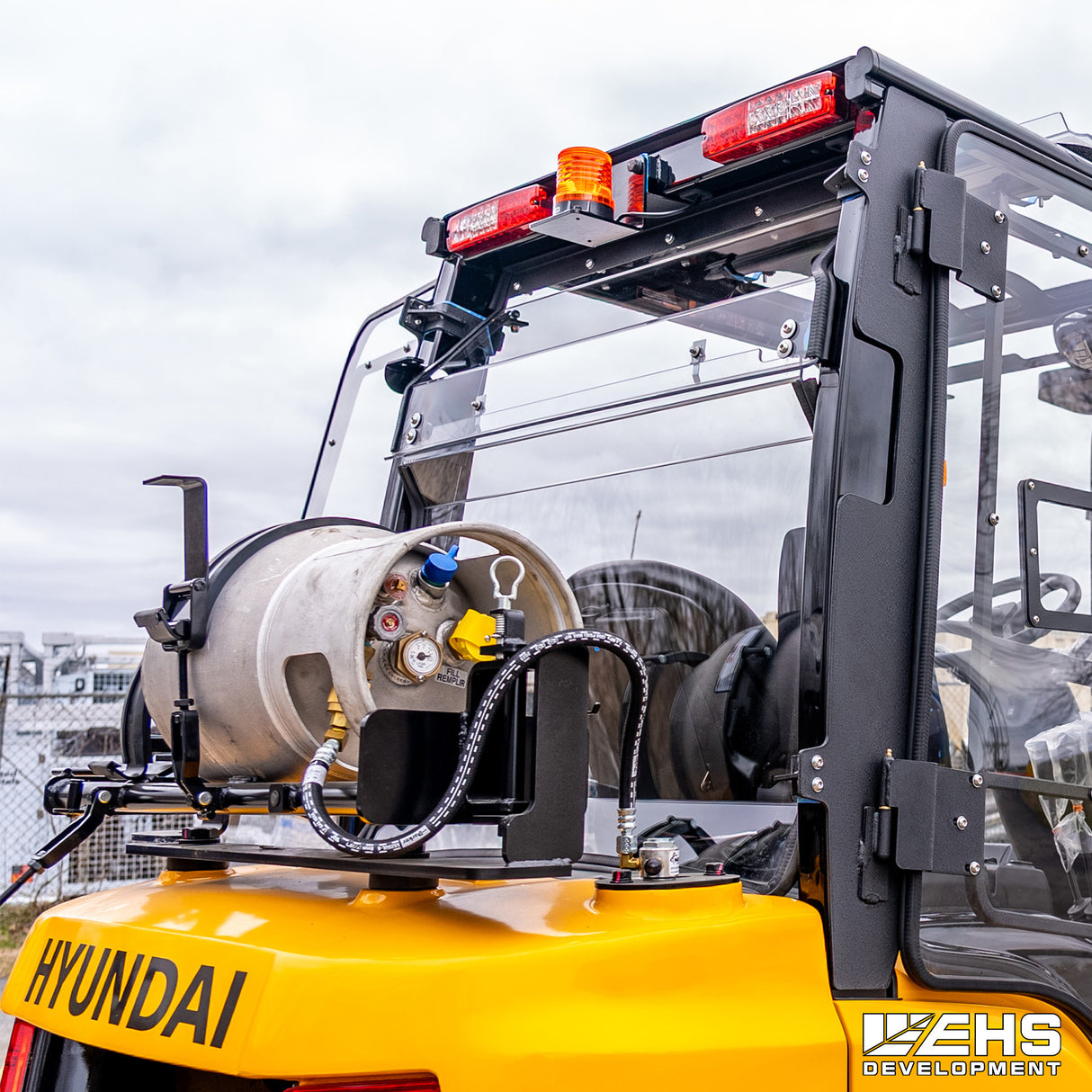 Hyundai Forklift Rear Windshield