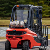 Linde Forklift Rear Windshield